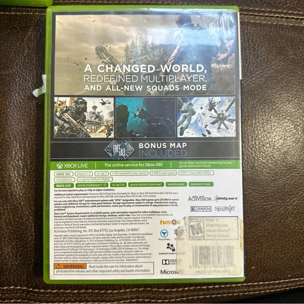Call of Duty: Ghosts - Microsoft‎ Xbox 360